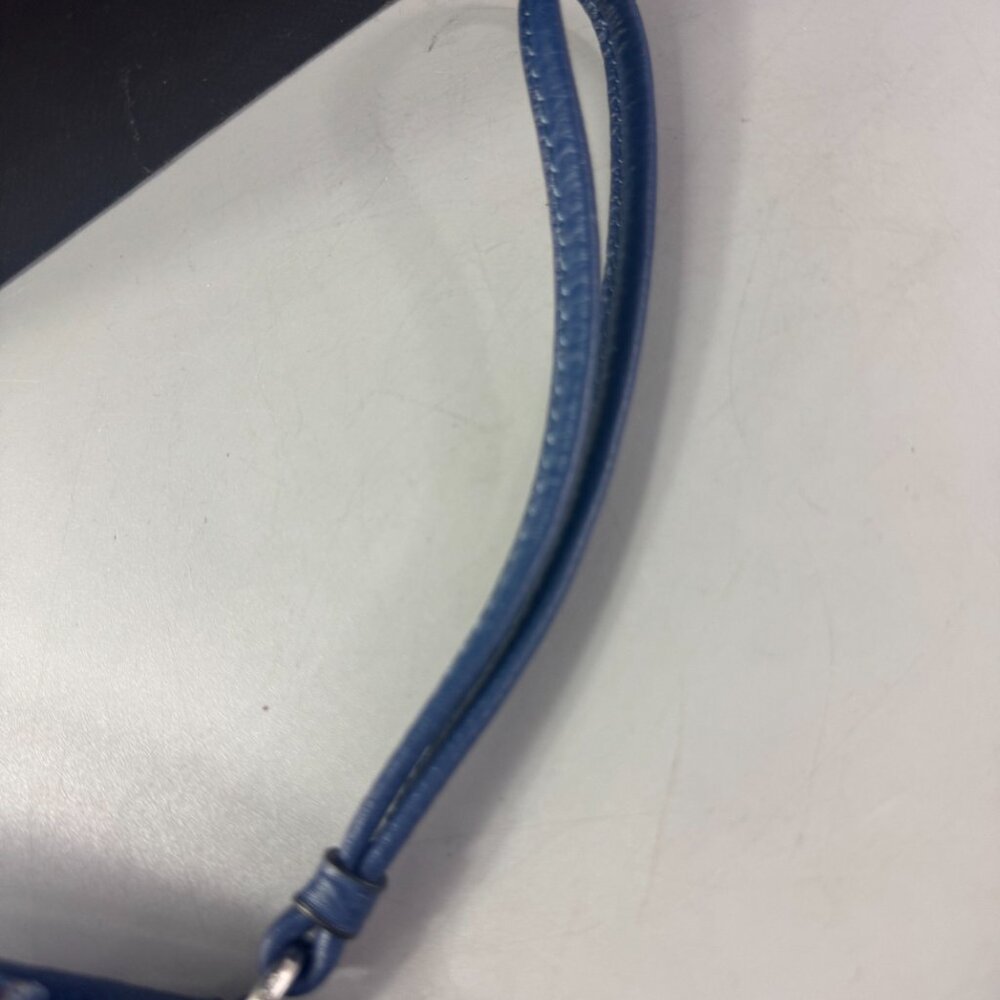 NWOT Coach # M2481 Women's Double Zip Wristlet Wallet in Denim (Blue) - Picture 14 of 15